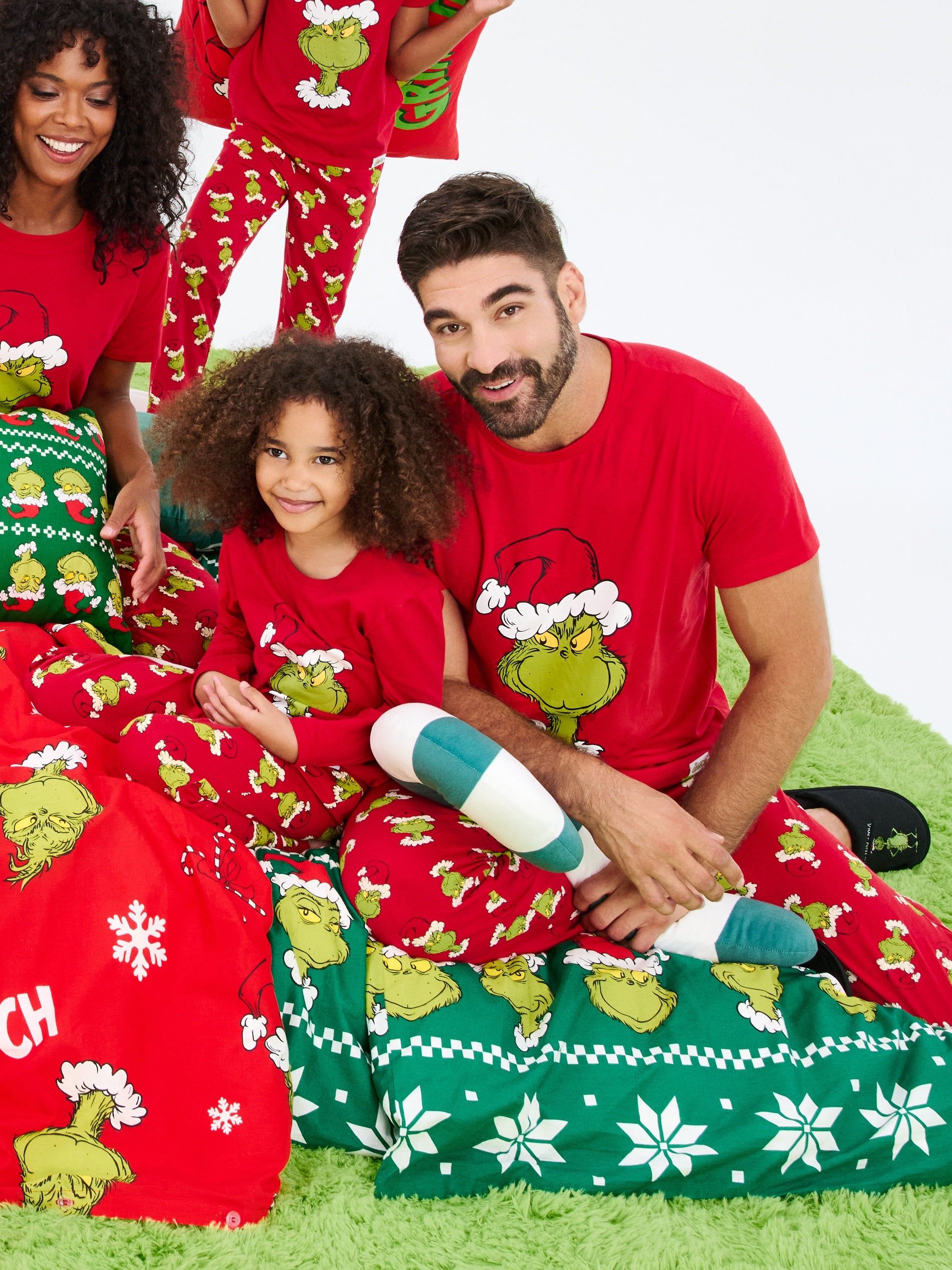 Kids Grinch Matching Family Set