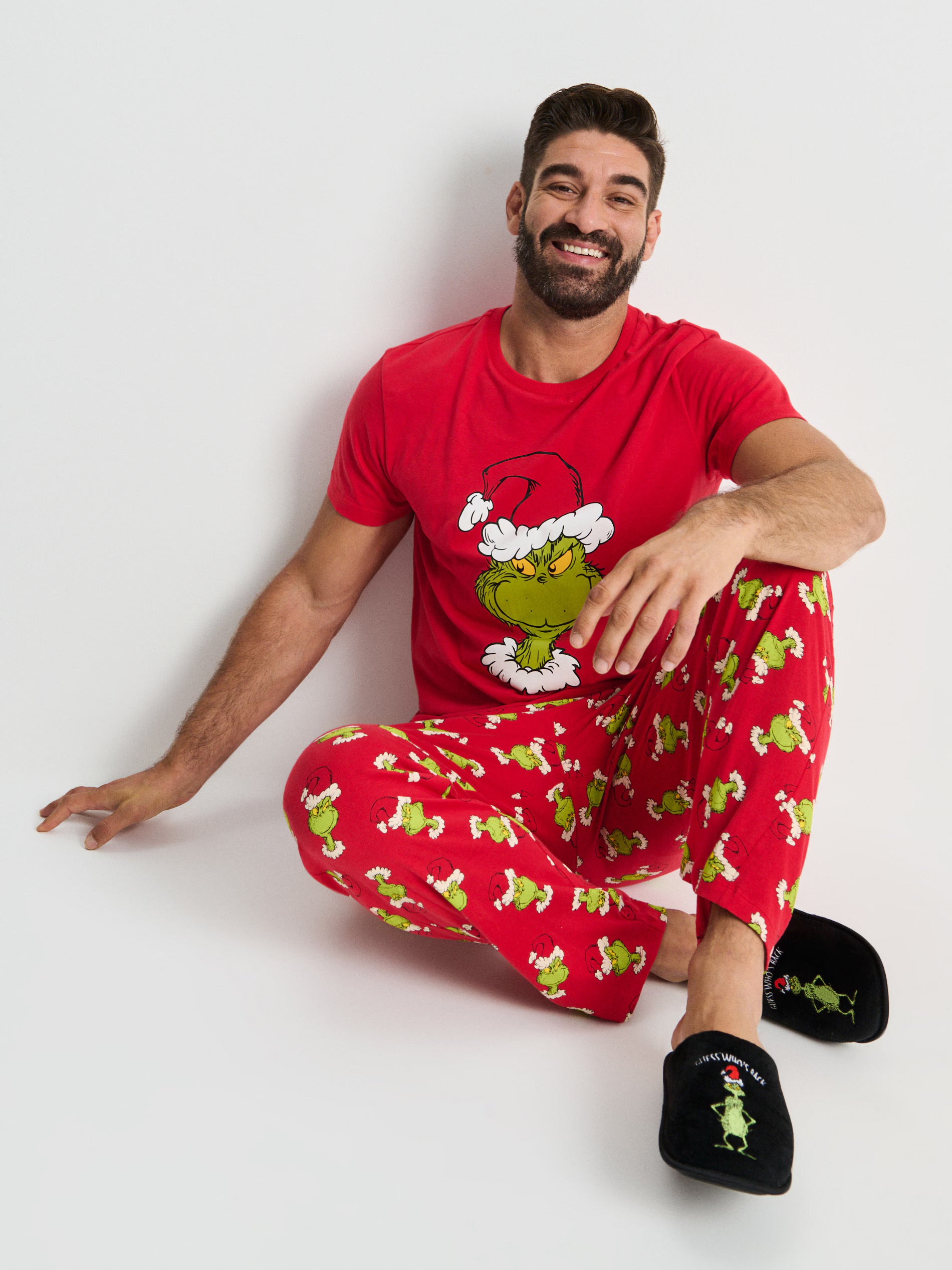 Men's Grinch Matching Family Set