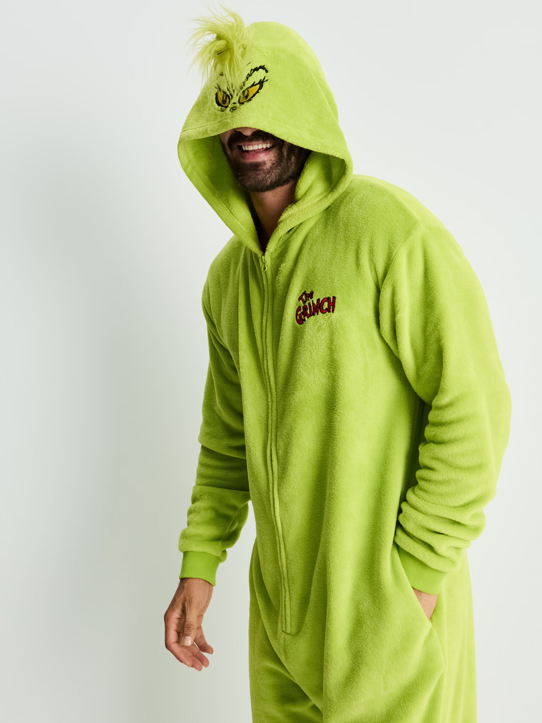Men's Grinch Matching Family Onesie
