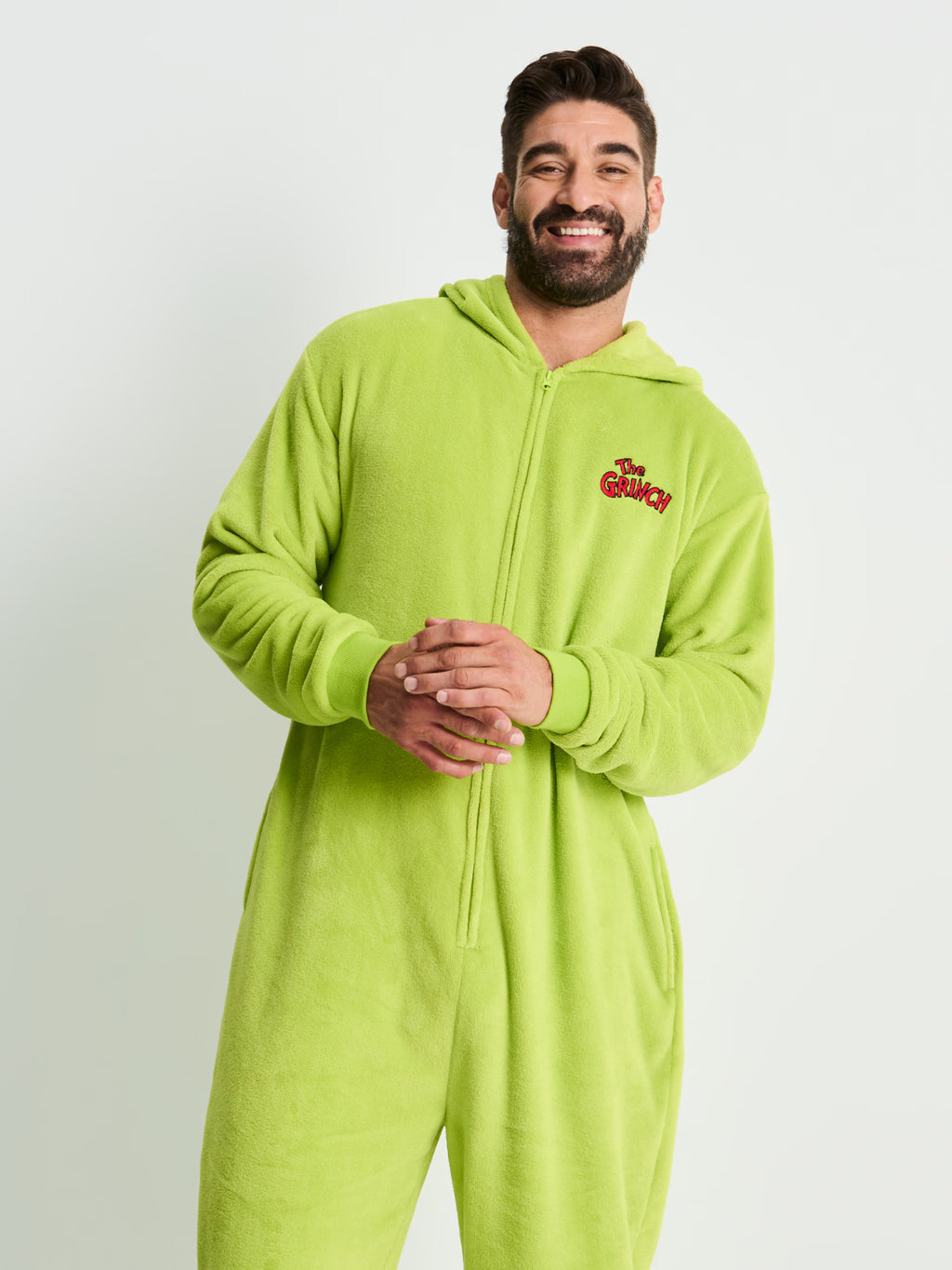 Men's Grinch Matching Family Onesie