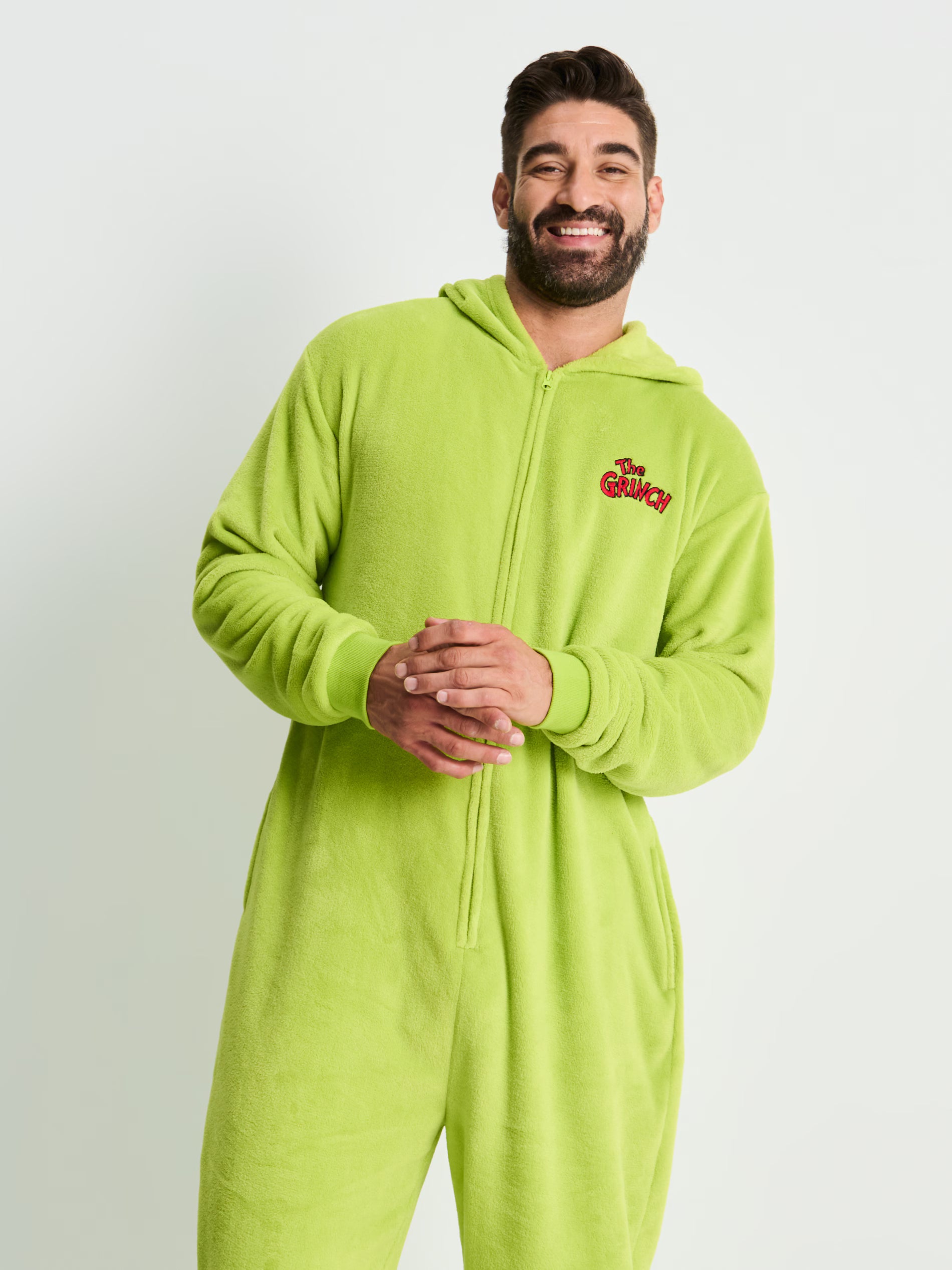 Men's Grinch Matching Family Onesie