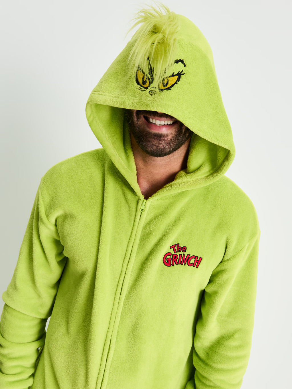 Men's Grinch Matching Family Onesie
