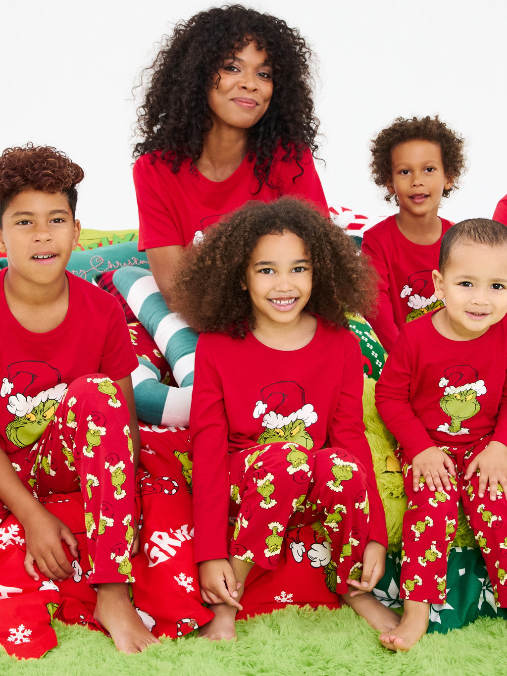 Babies Grinch Matching Family Set