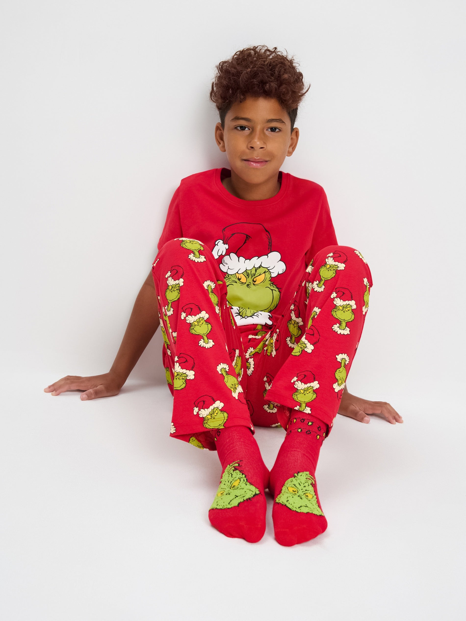 Kids Grinch Matching Family Set