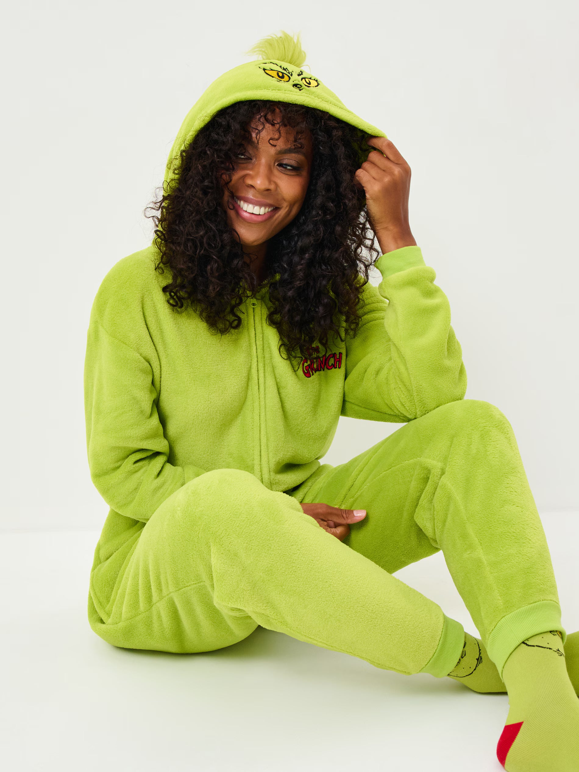 Ladies Grinch Matching Family Onesie