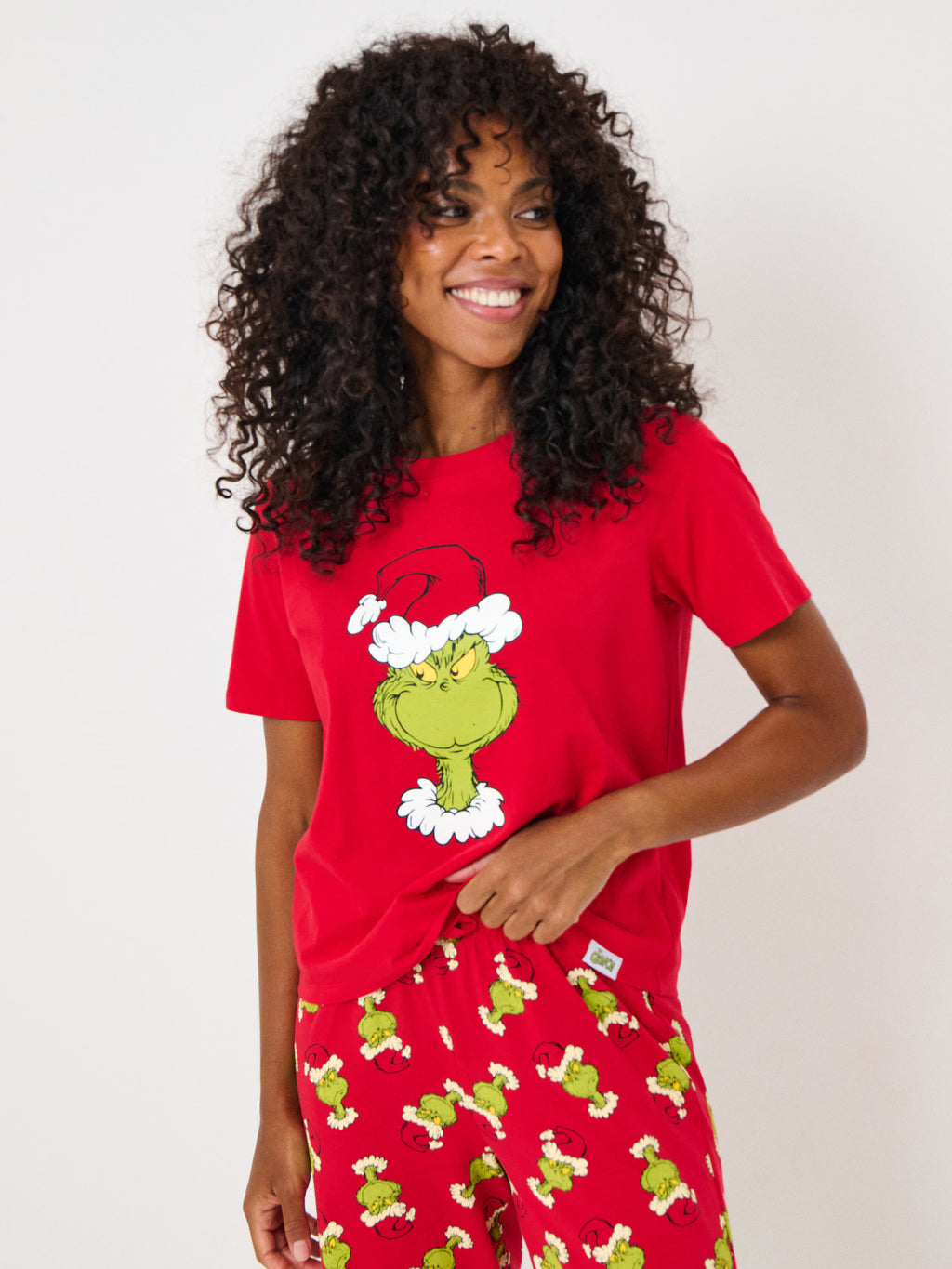 Ladies Grinch Matching Family Set