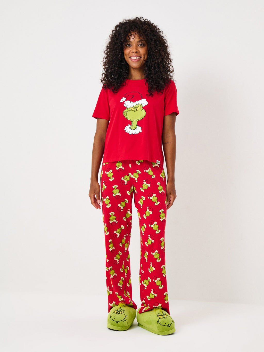 Ladies Grinch Matching Family Set