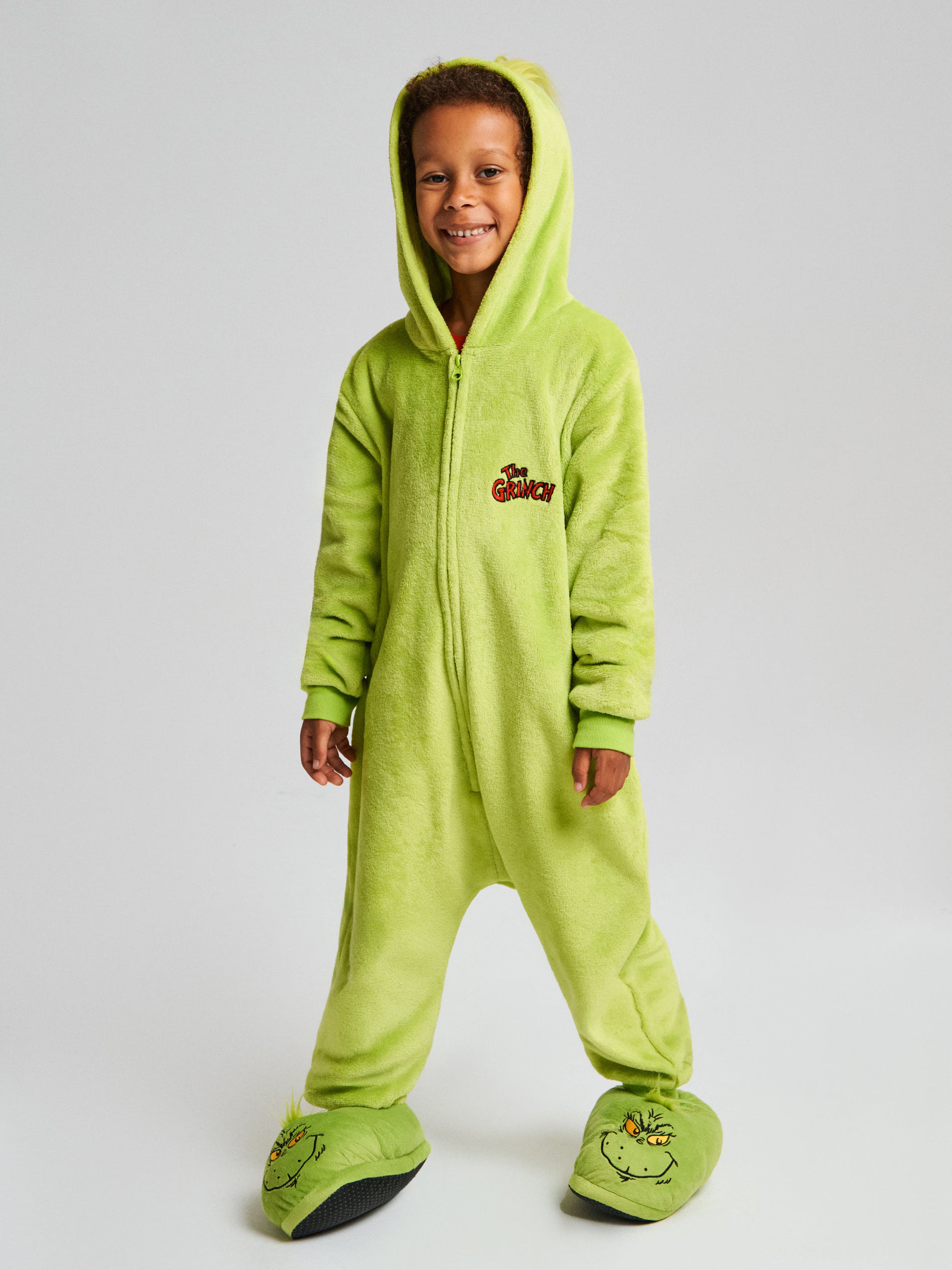 Kids Grinch Matching Family Onesie