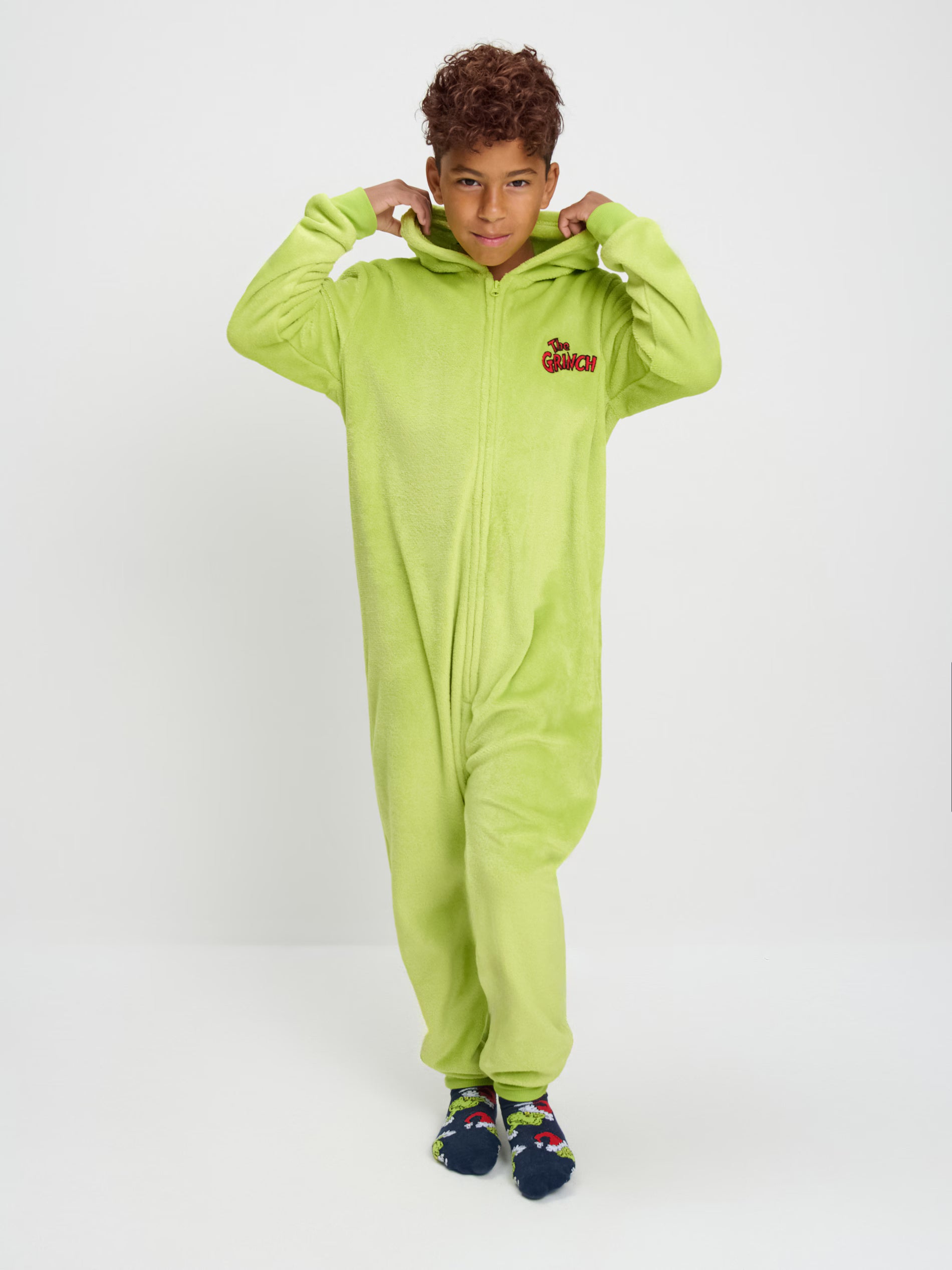 Kids Grinch Matching Family Onesie