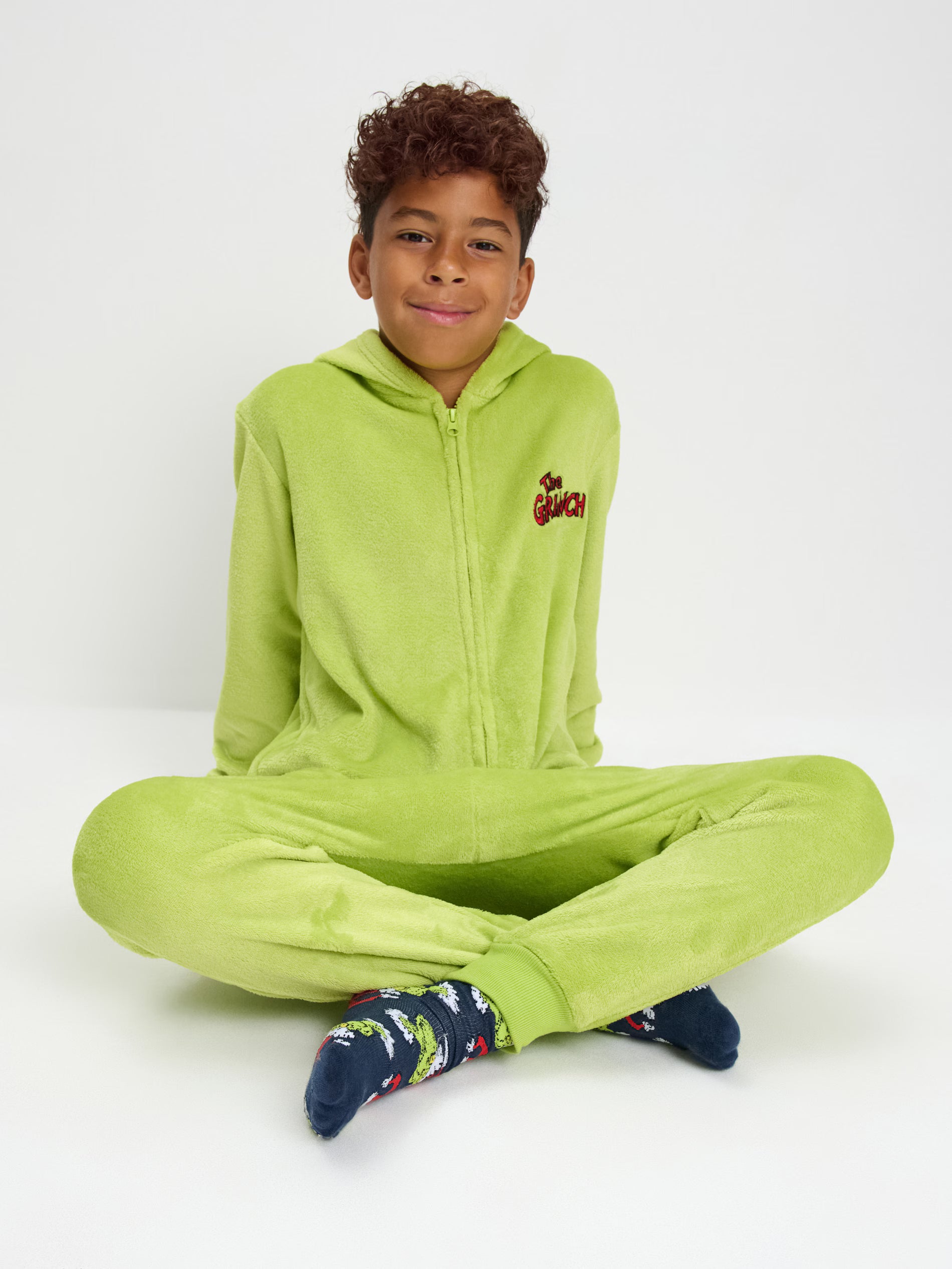 Kids Grinch Matching Family Onesie