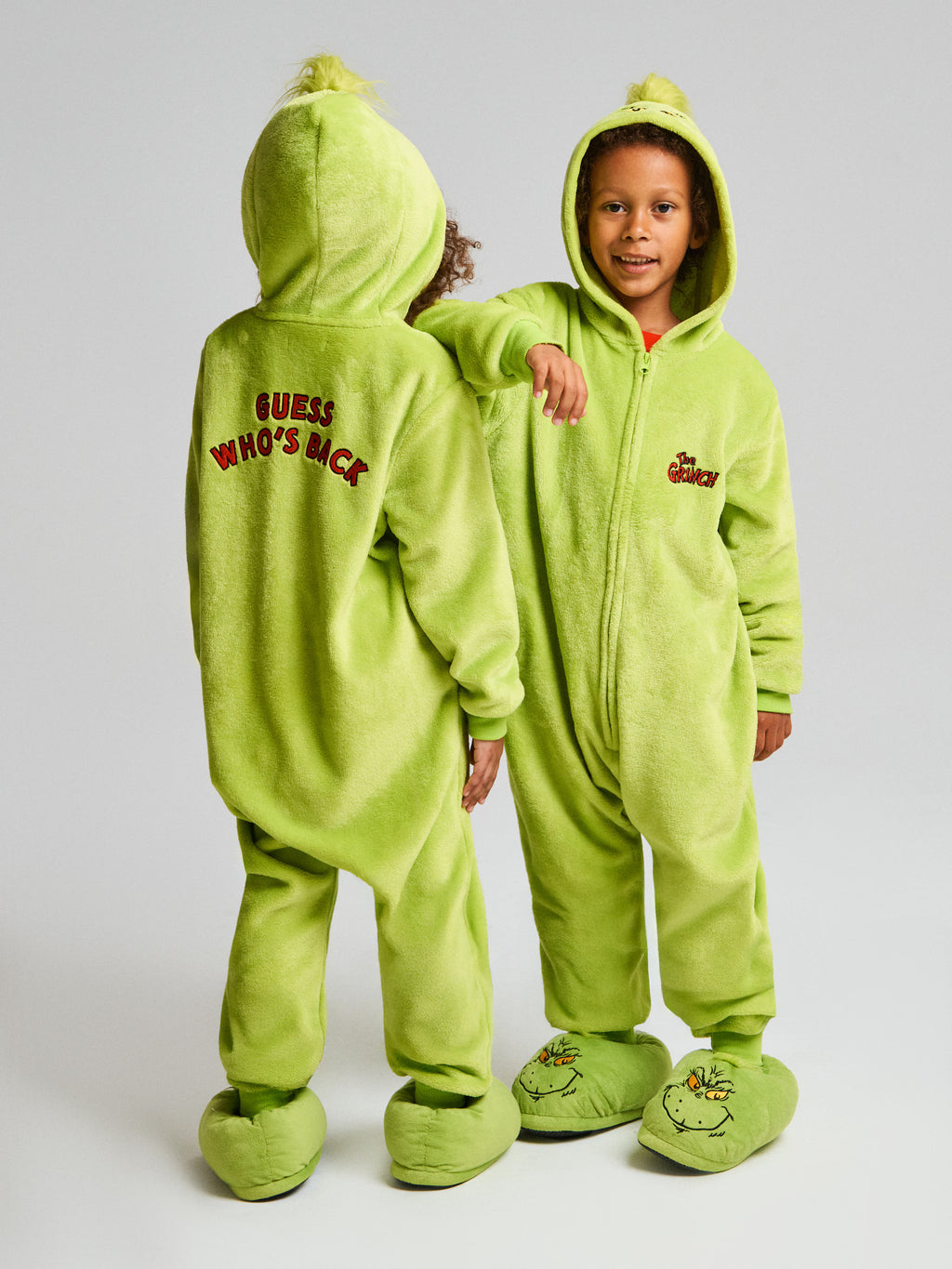 Kids Grinch Matching Family Onesie