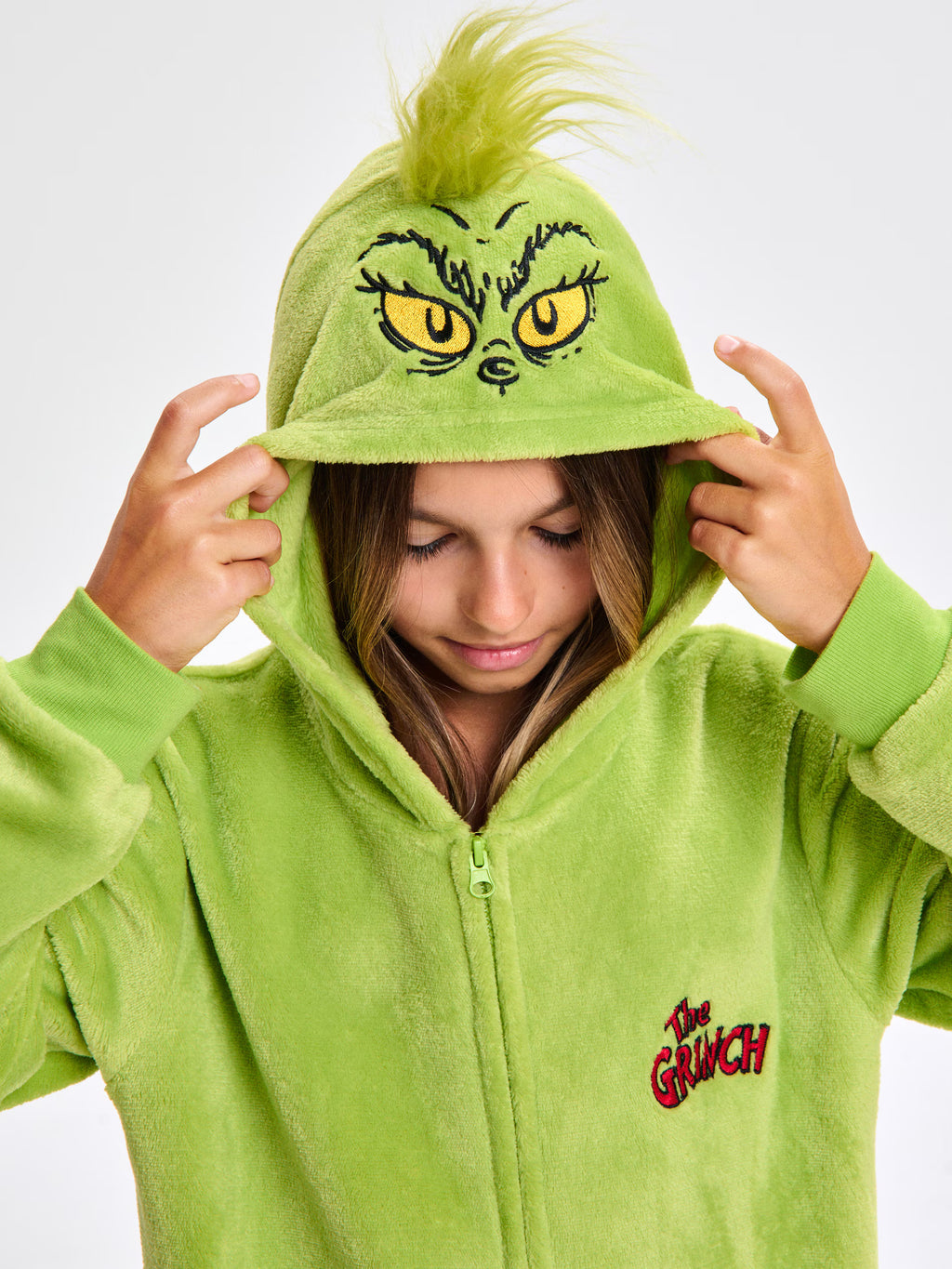Kids Grinch Matching Family Onesie
