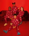 Kid's Red Bear Family Christmas Pajamas