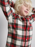 Kid's Pure Cotton Check Family Christmas Pajamas