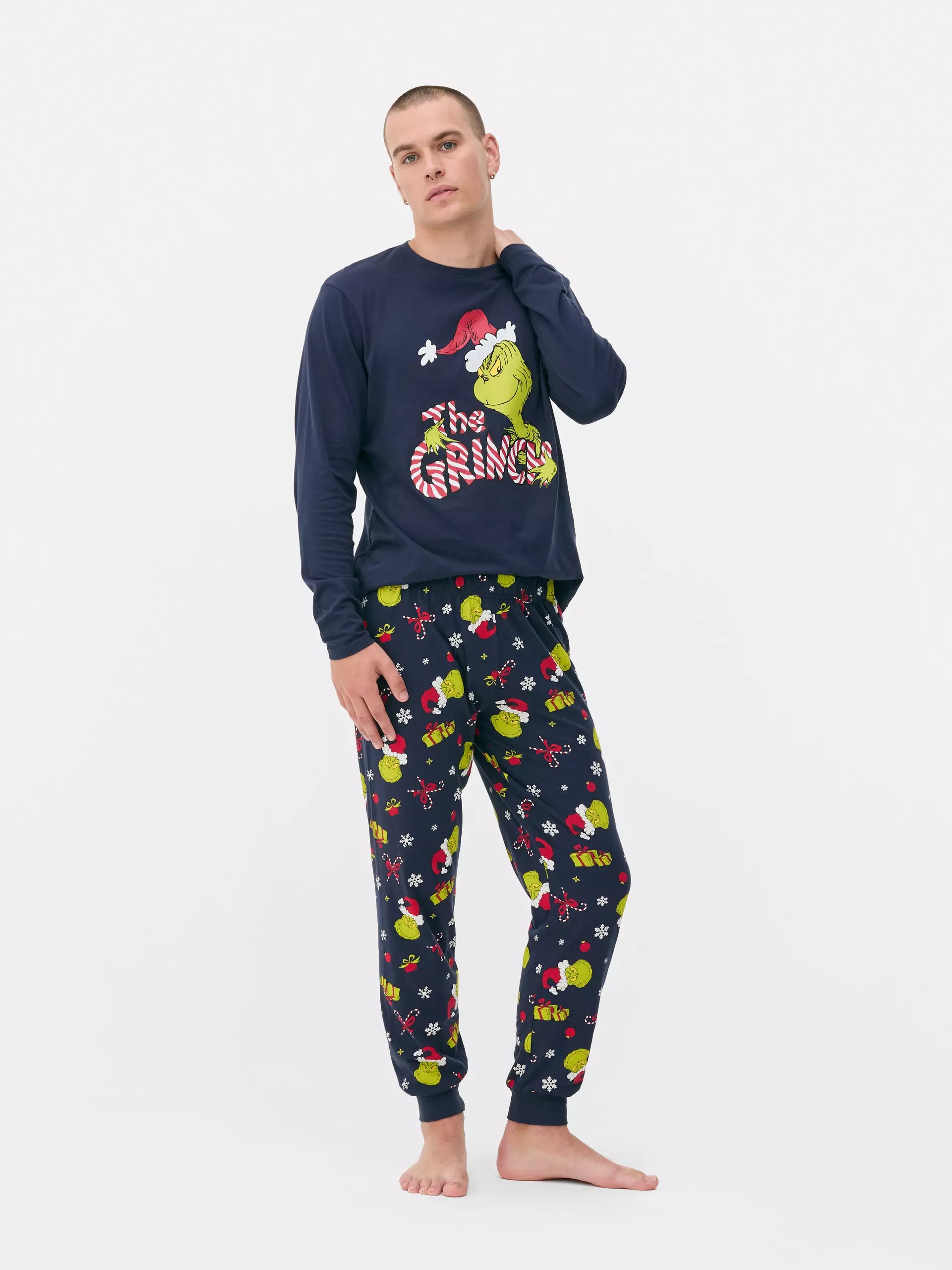 Men's The Grinch Pure Cotton Family Christmas Pajamas