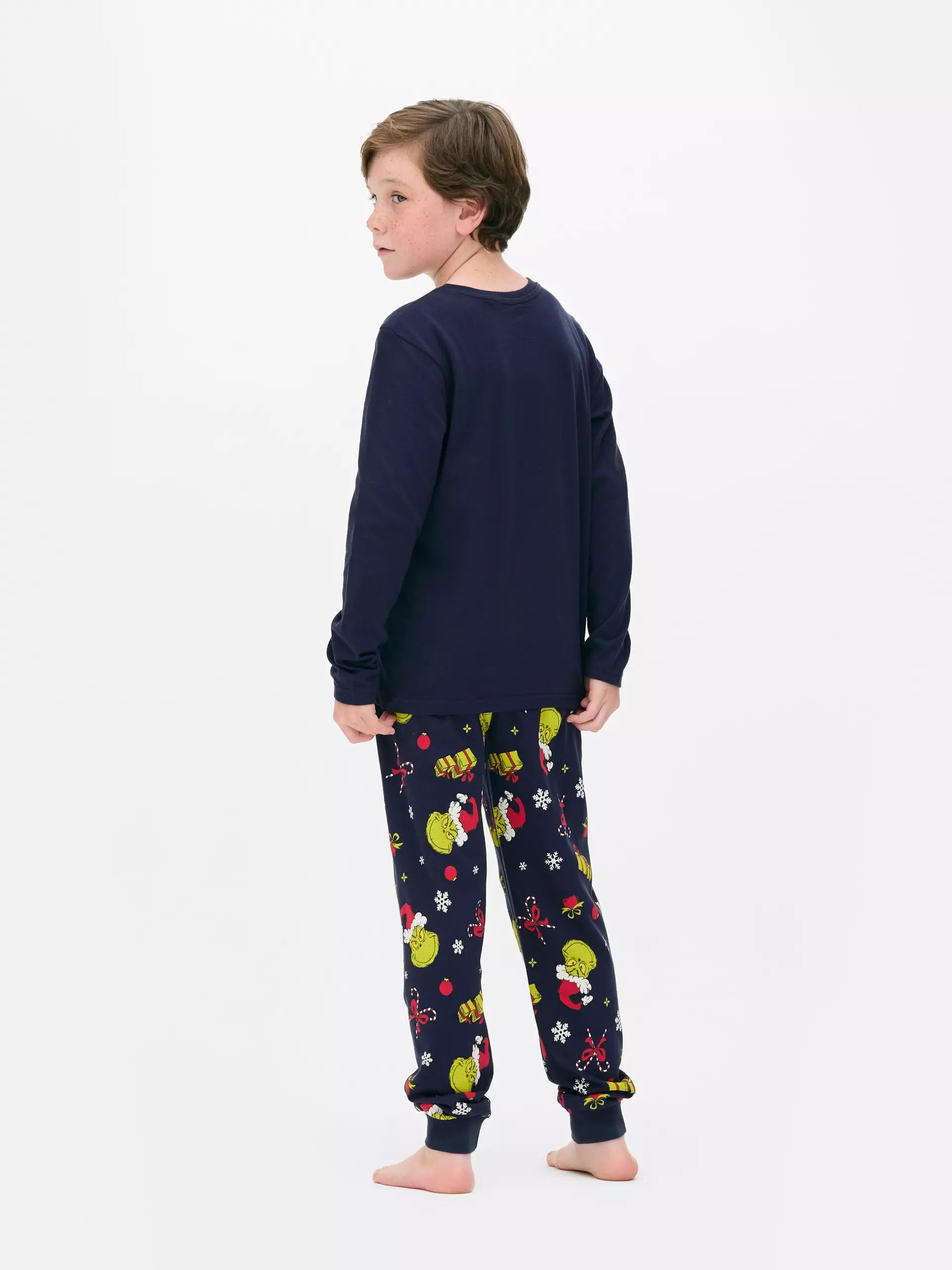 Kid’s The Grinch Pure Cotton Family Christmas Pajamas