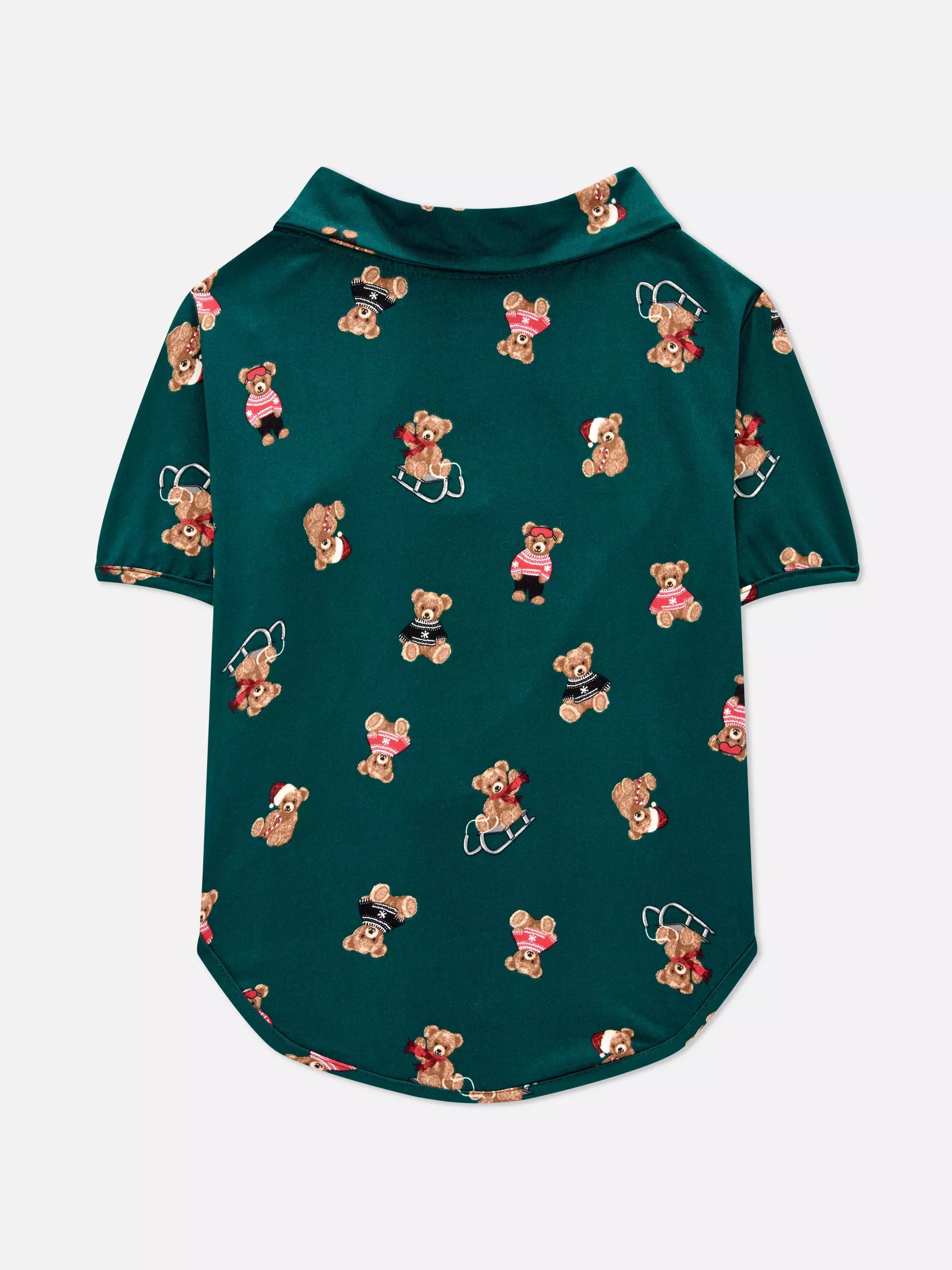 Pets Green Bear Family Christmas Pajamas
