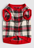 Pet Ivory Check Family Christmas Pajamas