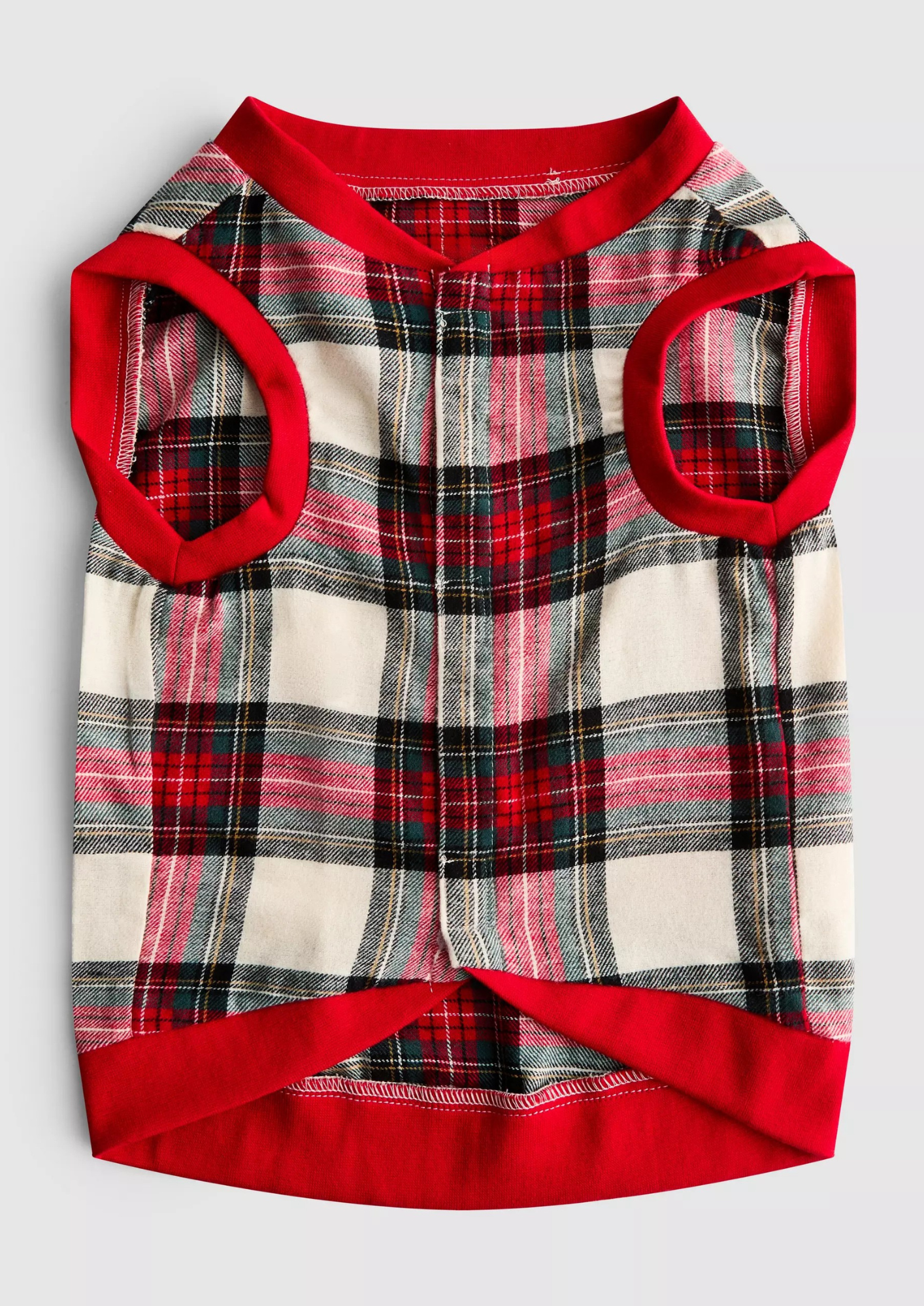 Pet Ivory Check Family Christmas Pajamas